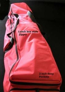 custom duffel bags with zipper on 3 sides